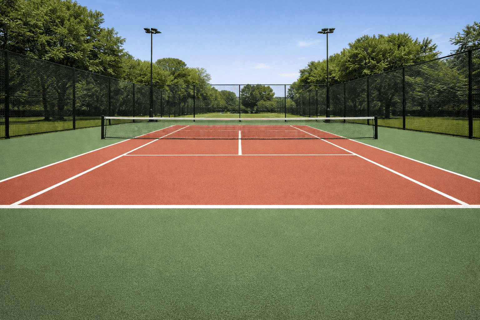 Marquage au sol de terrain de sport